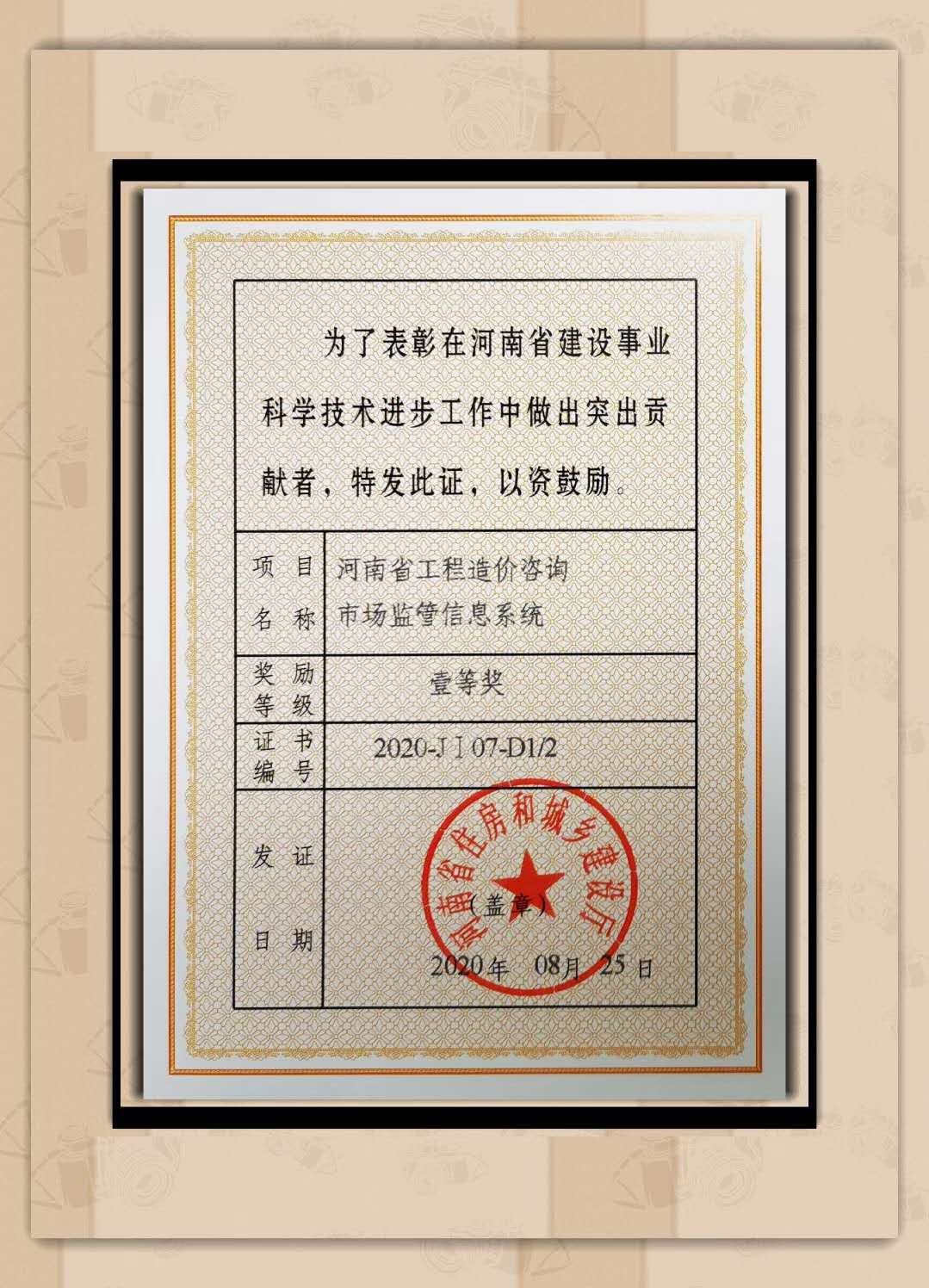 河南省工程造价咨询市场监管信息系统一等奖.jpg